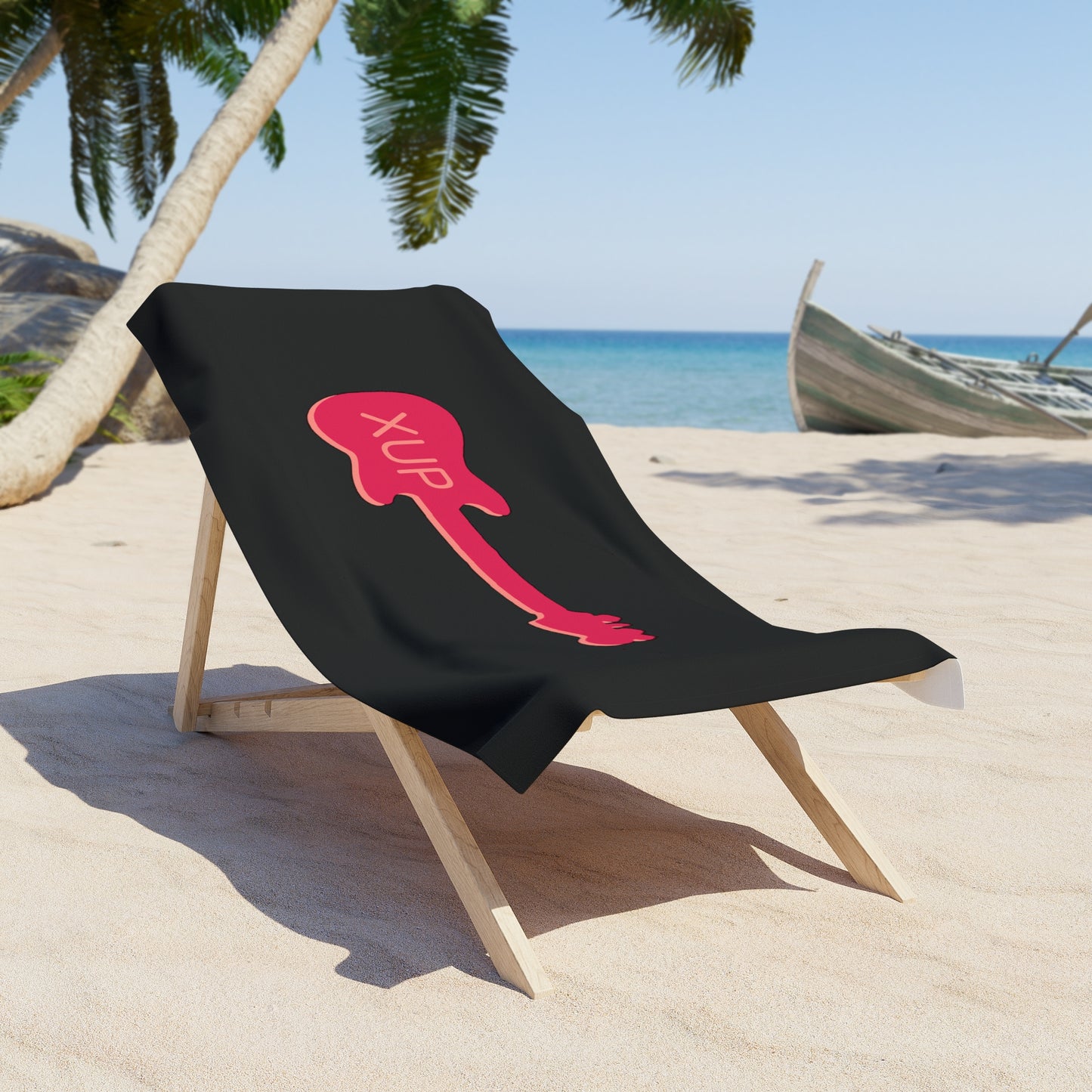 XUP Mustang bass Beach Towel