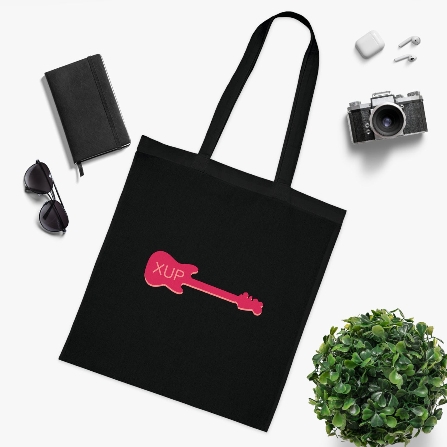 XUP Mustang bass logo Cotton Tote