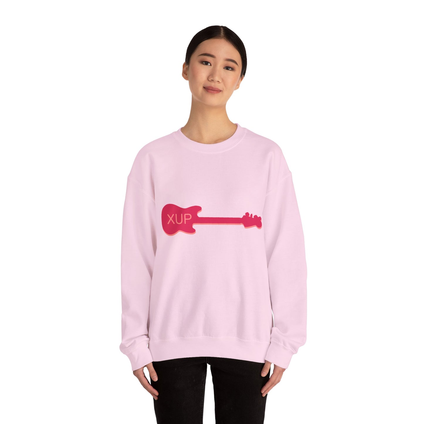 XUP Mustang bass logo Unisex Heavy Blend™ Crewneck sweatshirt
