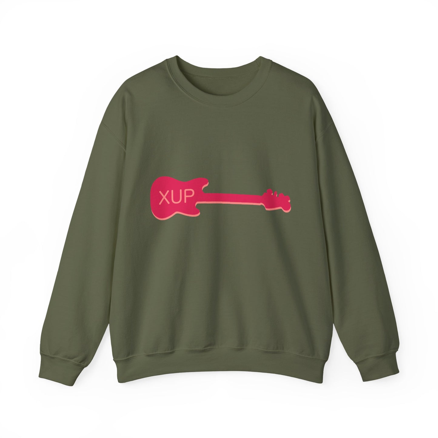 XUP Mustang bass logo Unisex Heavy Blend™ Crewneck sweatshirt