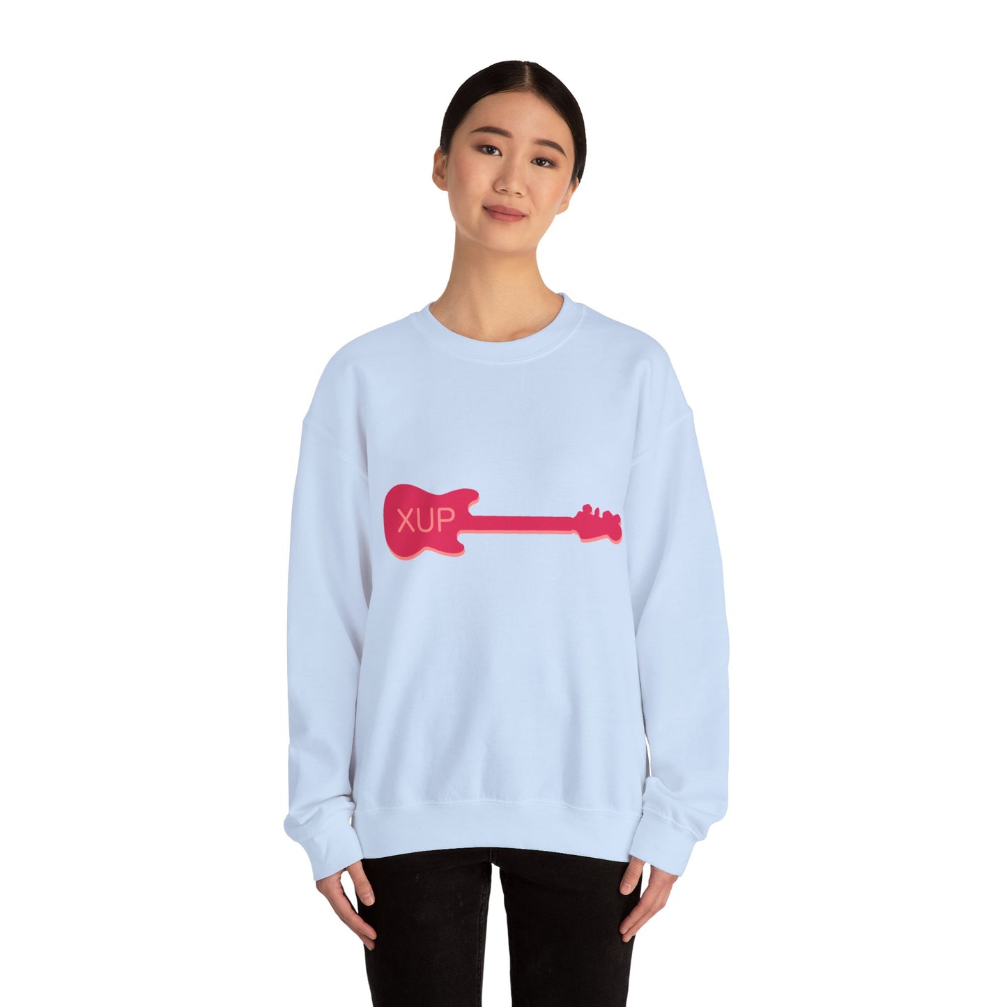 XUP Mustang bass logo Unisex Heavy Blend™ Crewneck sweatshirt