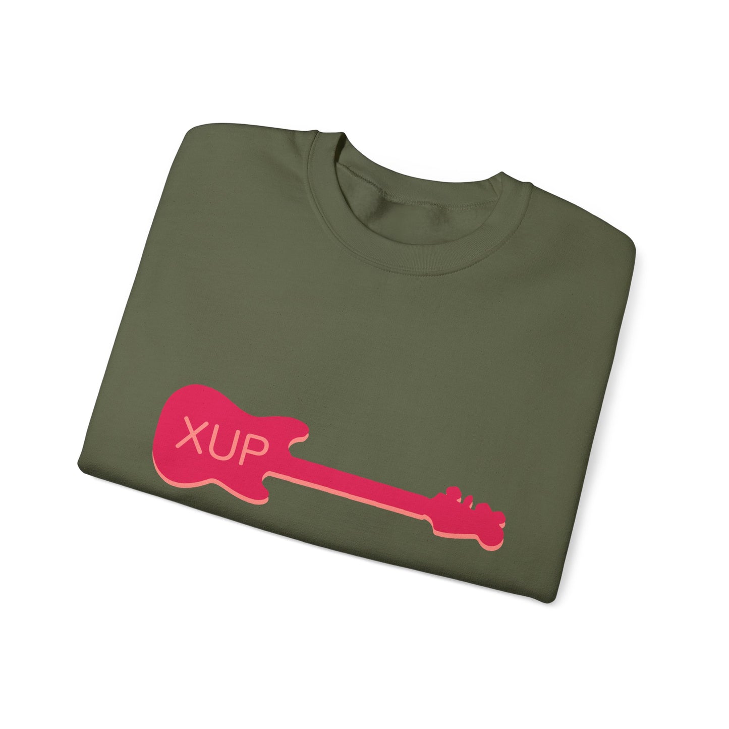XUP Mustang bass logo Unisex Heavy Blend™ Crewneck sweatshirt