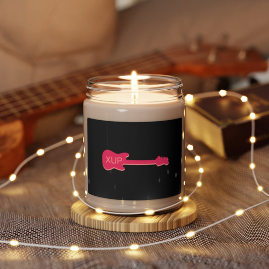 XUP Mustang bass logo - Scented Soy Candle, 9oz