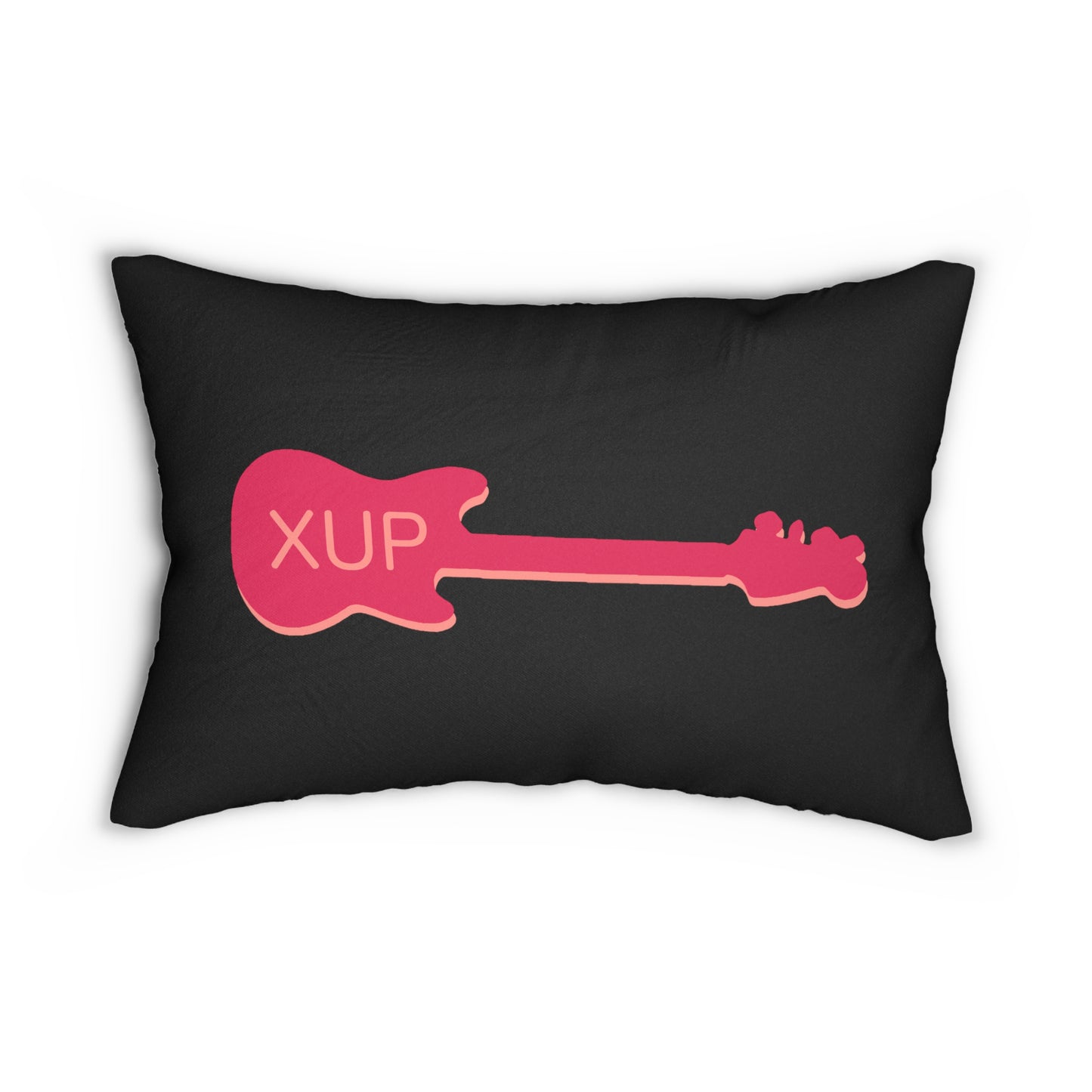XUP Mustang bass logo Spun Polyester Lumbar Pillow