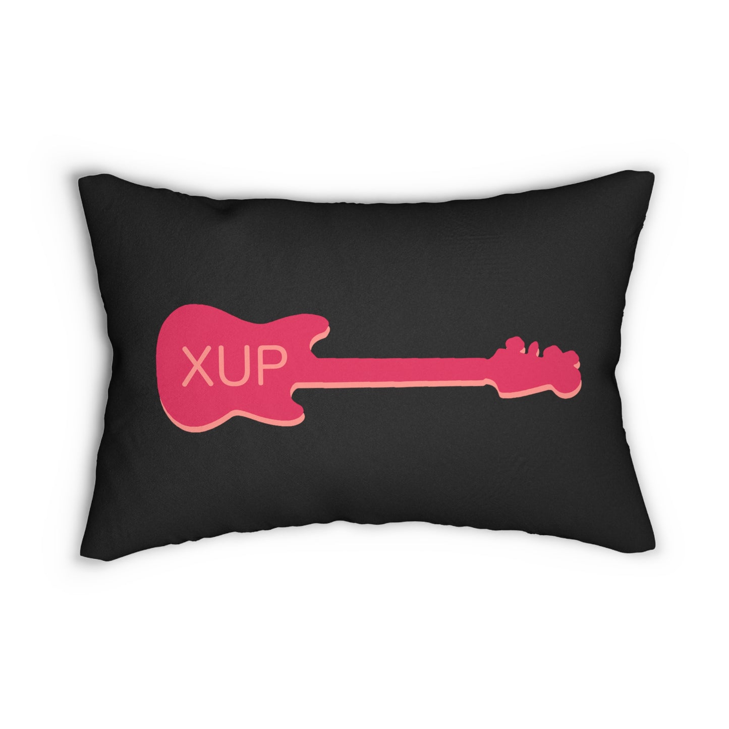XUP Mustang bass logo Spun Polyester Lumbar Pillow