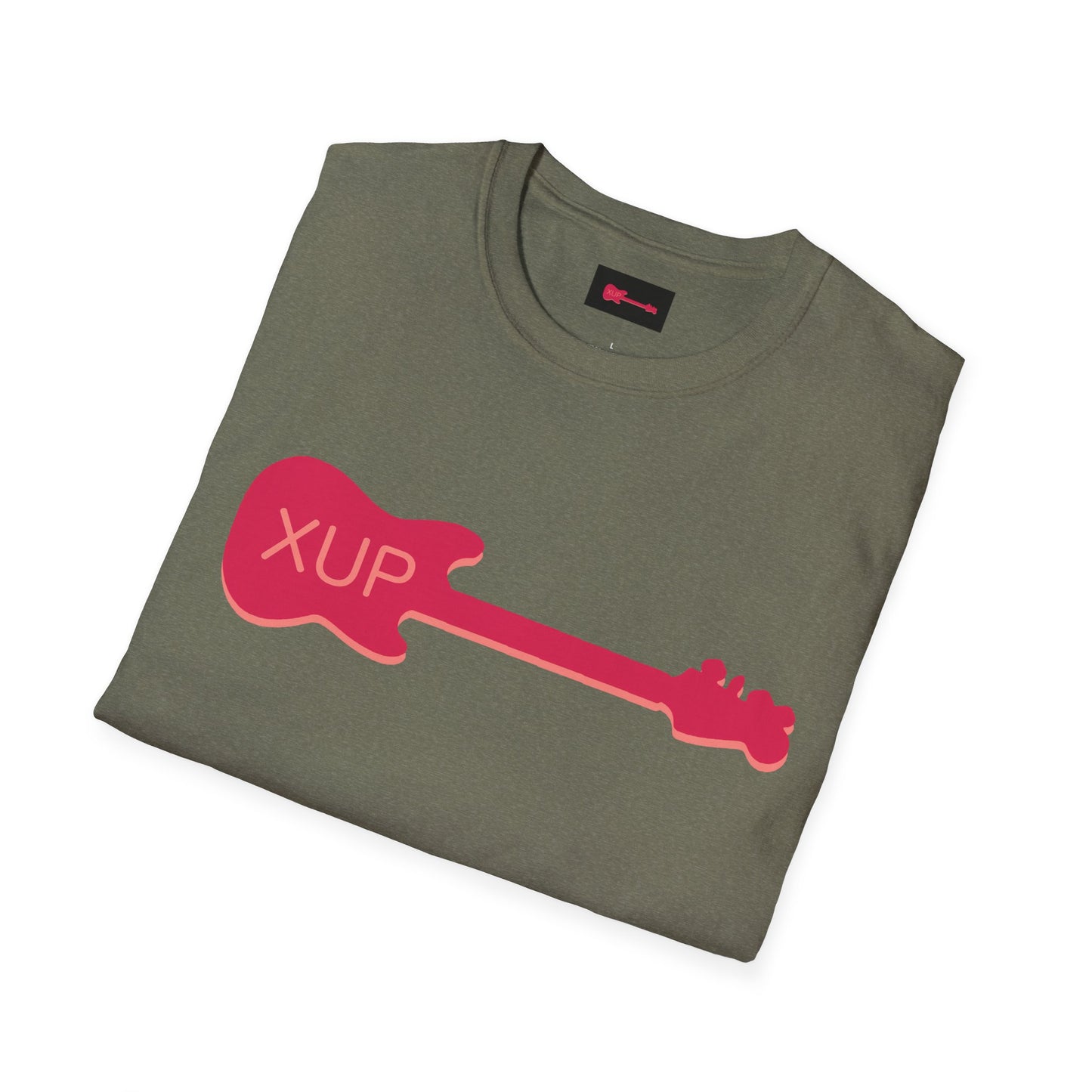 XUP Mustang bass logo Unisex Softstyle T-Shirt