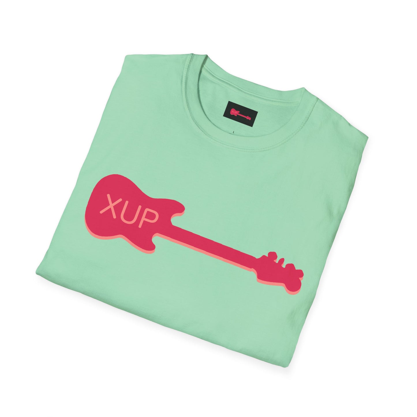 XUP Mustang bass logo Unisex Softstyle T-Shirt