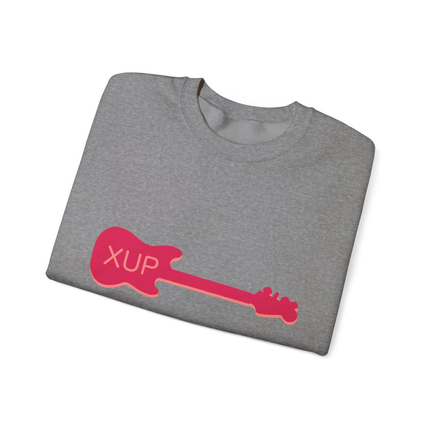 XUP Mustang bass logo Unisex Heavy Blend™ Crewneck sweatshirt