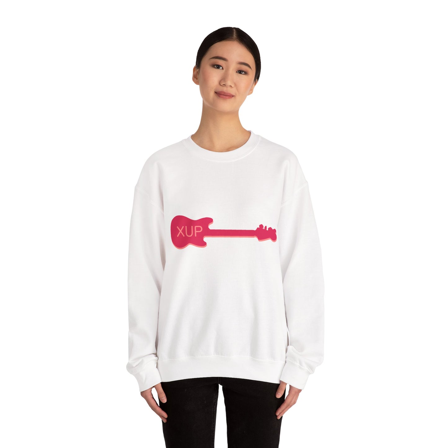 XUP Mustang bass logo Unisex Heavy Blend™ Crewneck sweatshirt